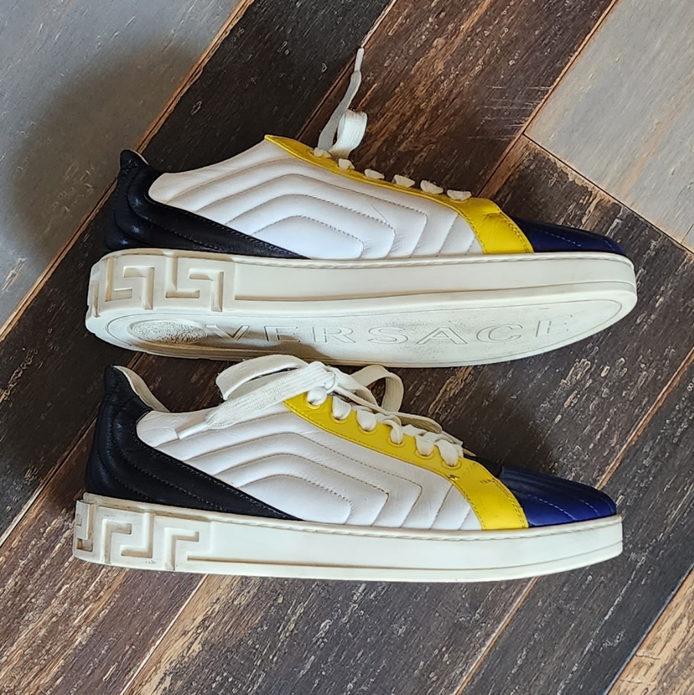 VERSACE SNEAKERS SZ 39.5 - Picture 14 of 16
